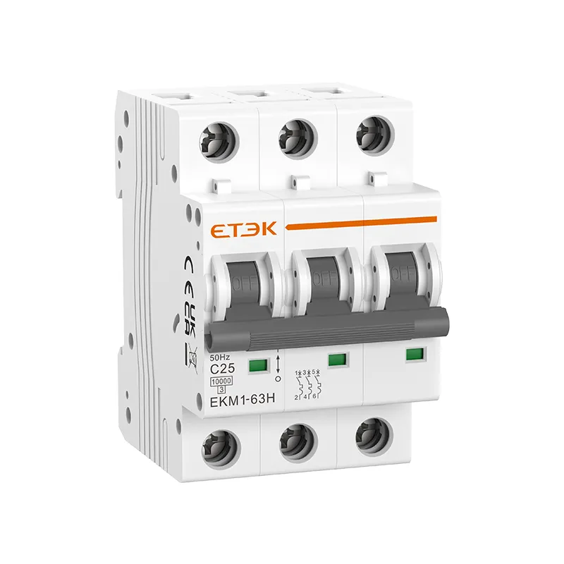 ETEK-MCB-10kA-EKM1-63H