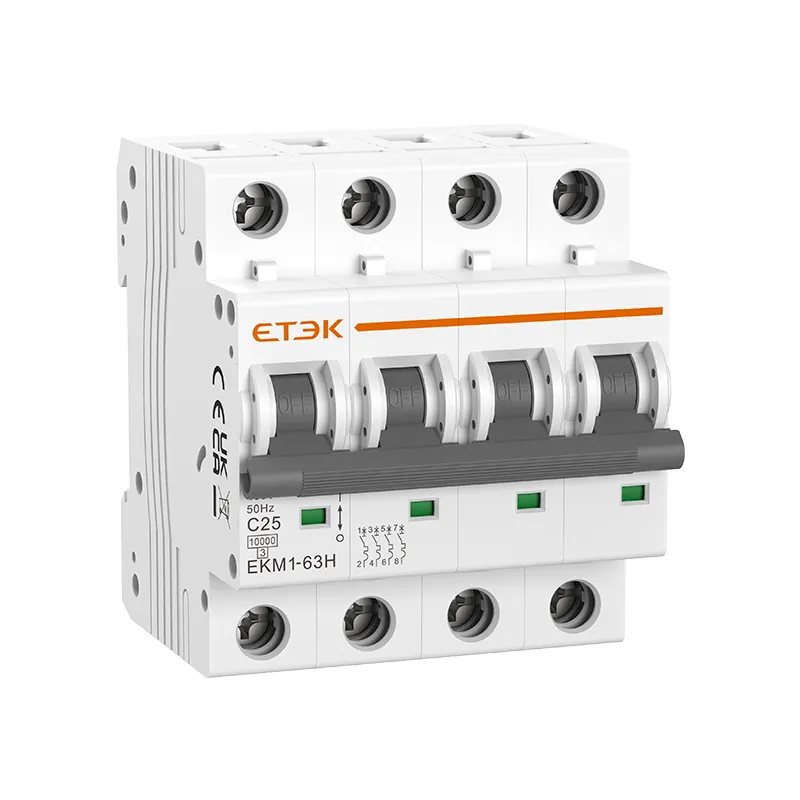 ETEK-MCB-10kA-EKM1-63H