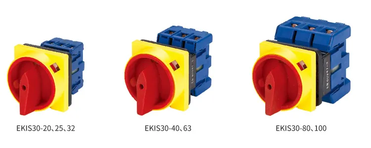 Interruptor de aislamiento Interruptor aislador eléctrico Interruptor aislador principal