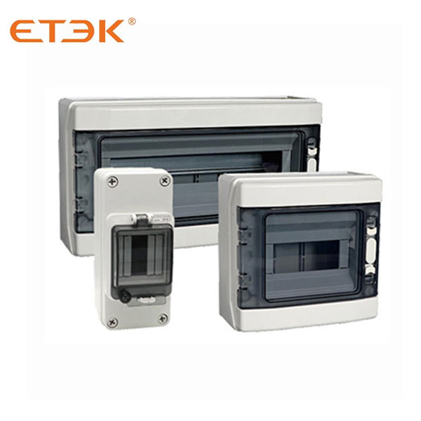 ETEK EKDB4 Plastic Waterproof Distribution Box (IP65) have 4Way to 24Way