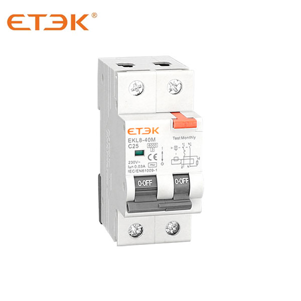 EKL8-40M 6kA Electromagnetic type RCBO